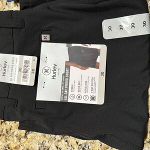 Hurley Black All Day Hybrid Shorts